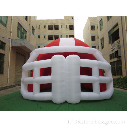 Hot Sale Inflatable Football Helmet Tunnel